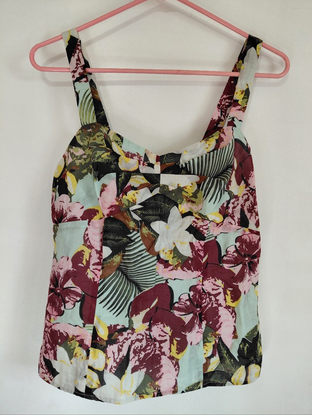 Cabi Floral Tank Top Lined